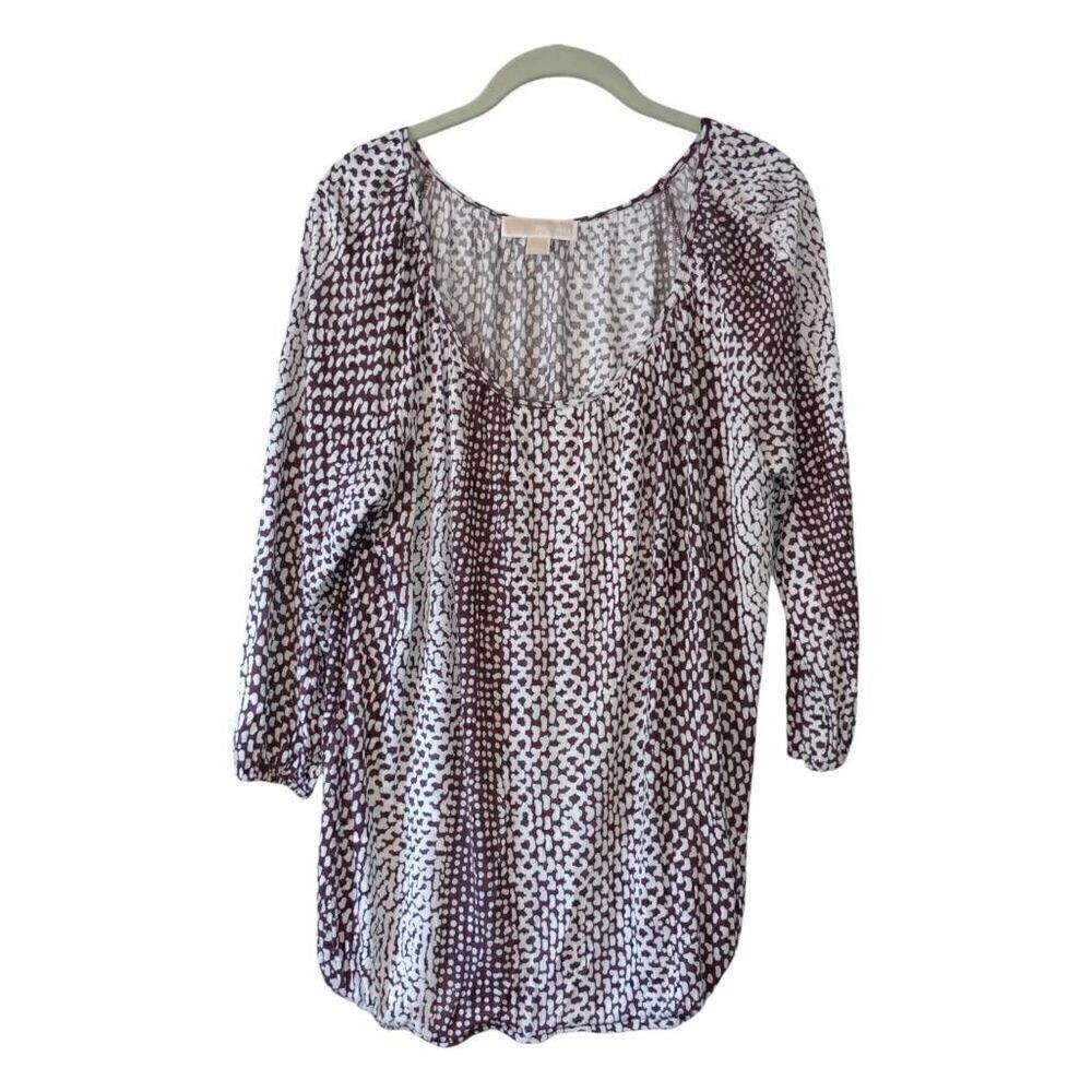 Michael kors 3/4 sleeve blouse